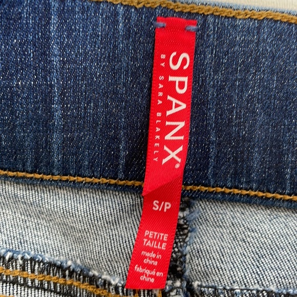 SPANX DISTRESSED SKINNY JEANS #20203R Small - Picture 3 of 14